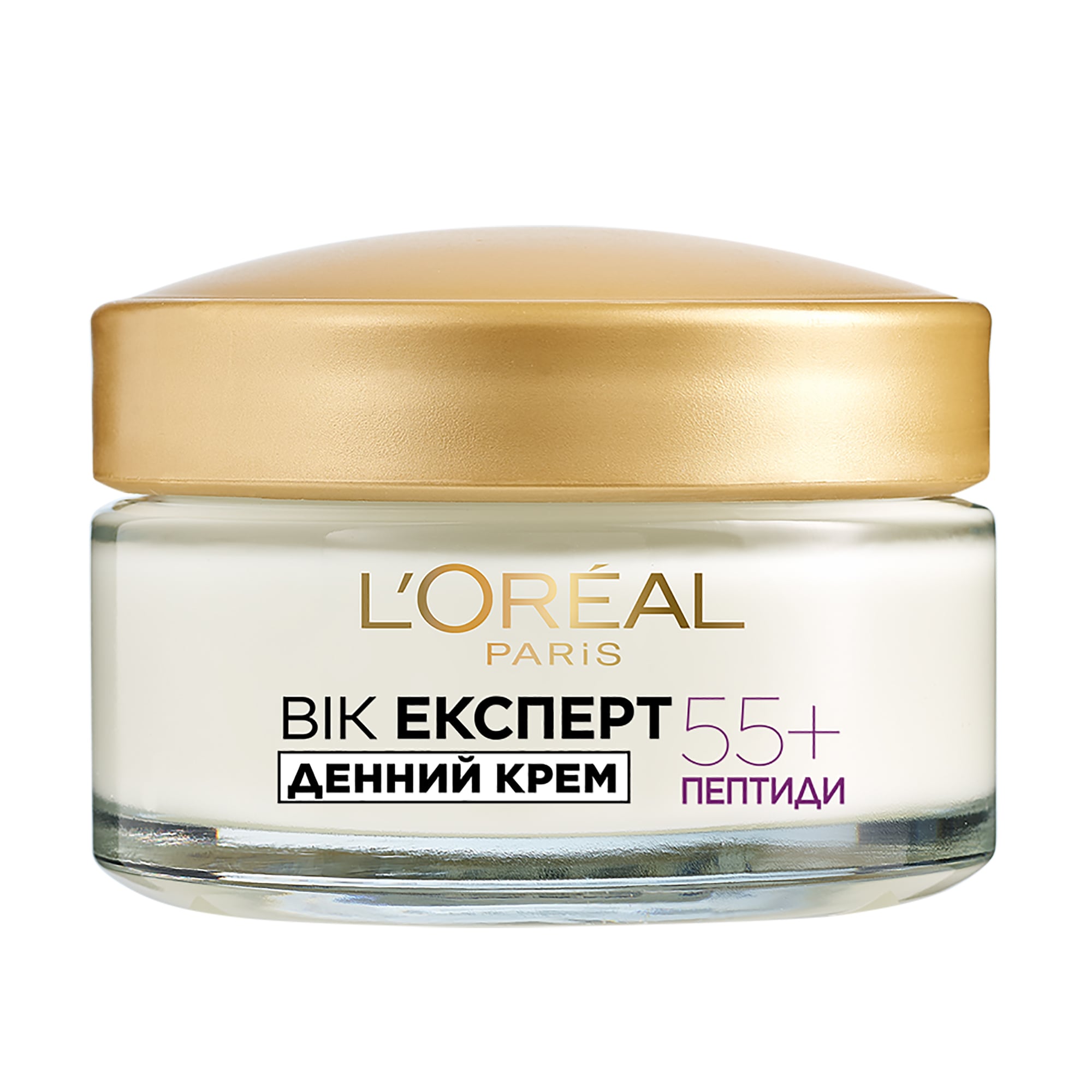 Денний крем для обличчя L'Oreal Paris Вік експерт, проти зморщок, відновлювальний, 55+, 50 мл